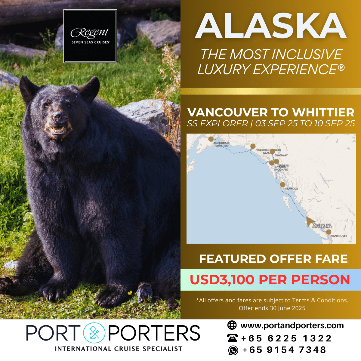 vancouver to whittier