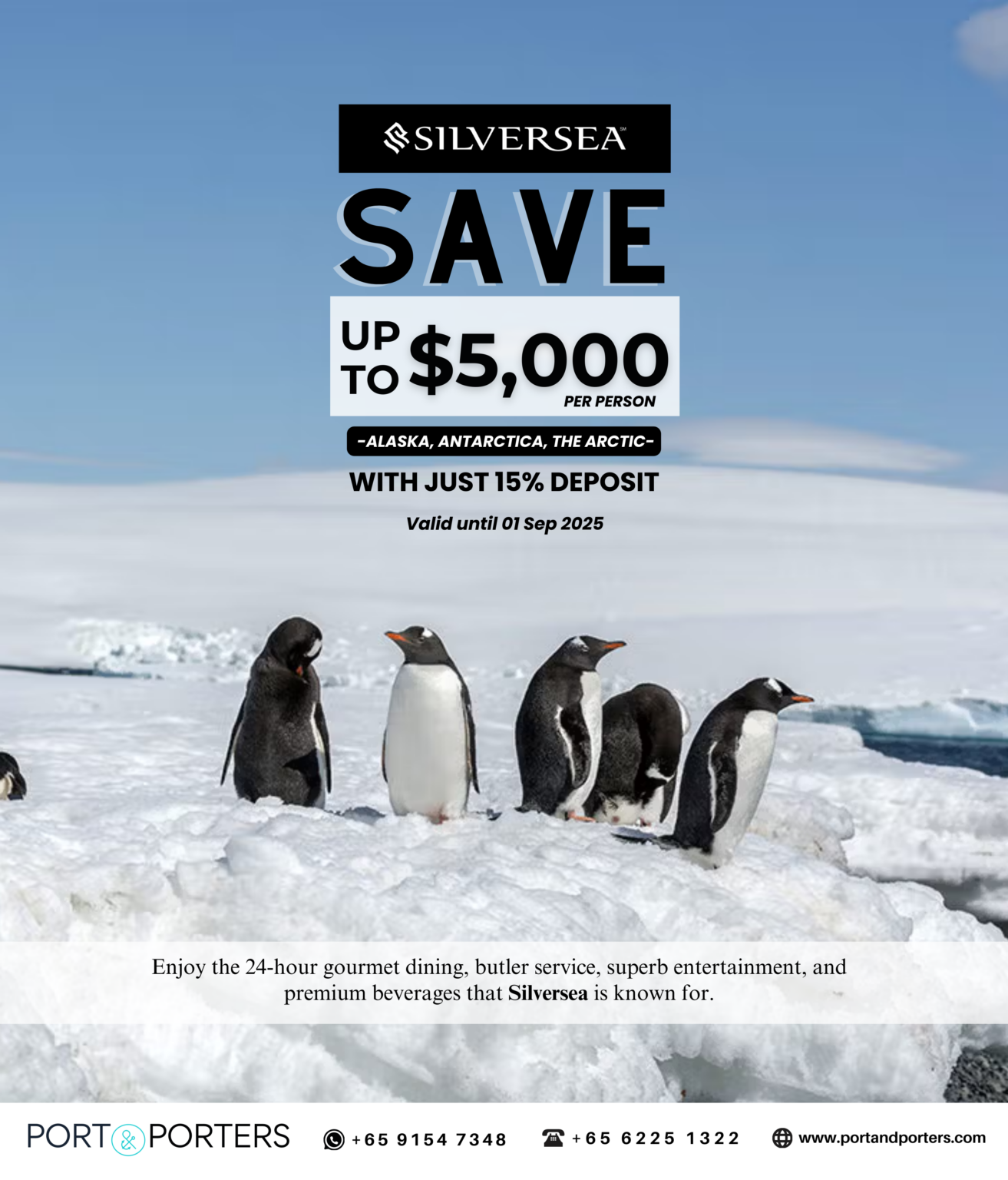 Silversea Offer - Save up to US$5,000 (3333 x 3900 px)