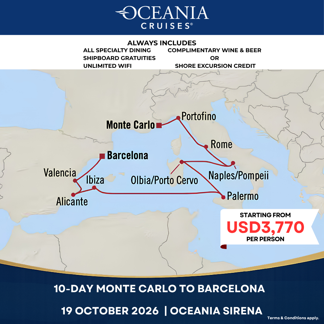 Monte Carlo to Barcelona